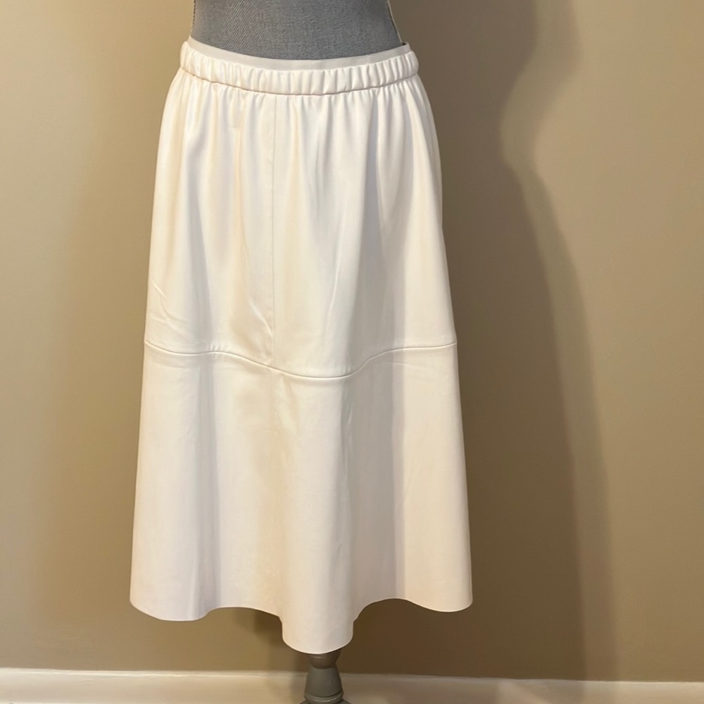 Faux Leather Skirt